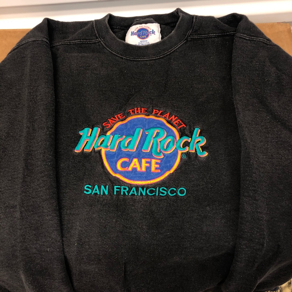 VINTAGE ‘90’s Hard Rock Sweat Shirt